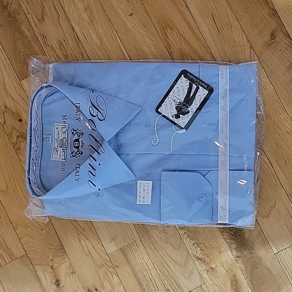 Men's Boltini Italy Long Sleeve Dress Shirt